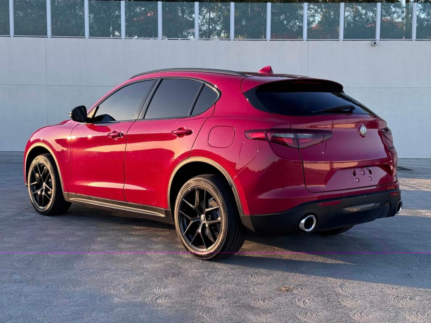 The same Stelvio after repair