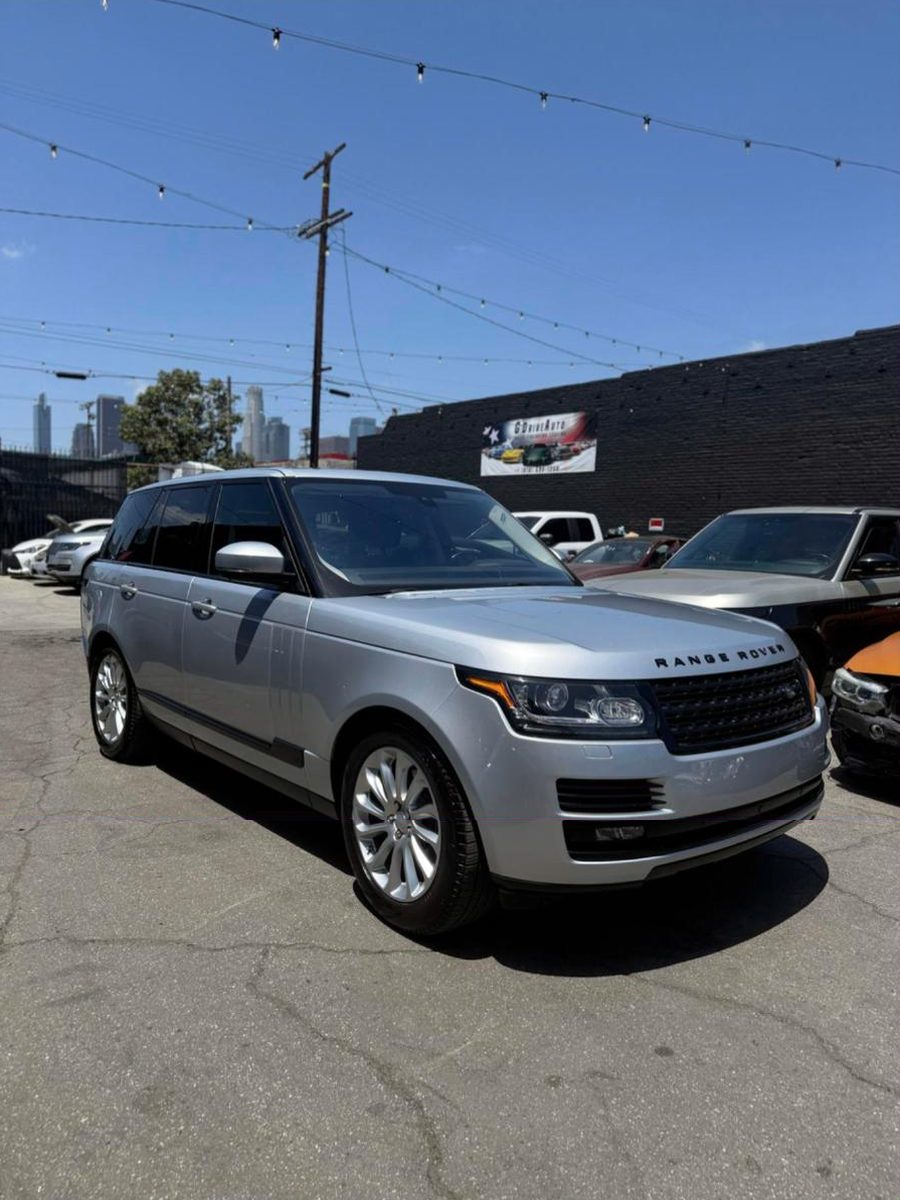 The same Range Rover after repair